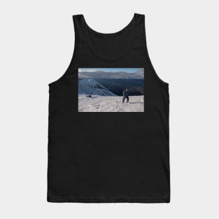 Not-Quite-Winter Hiking on Mount Whistlers Tank Top